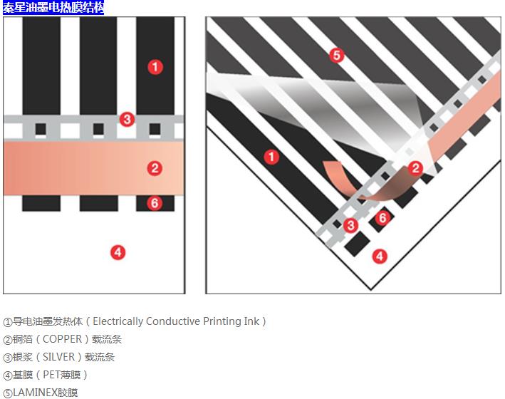 电热膜结构